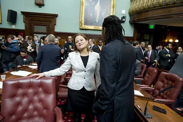 Former City Council Speaker Melissa Mark Viverito and Councilman Jumaane Williams in 2014. Both are in the running to succeed Letitia James as the next Public Advocate